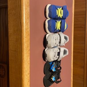 3 pairs toddler shoes